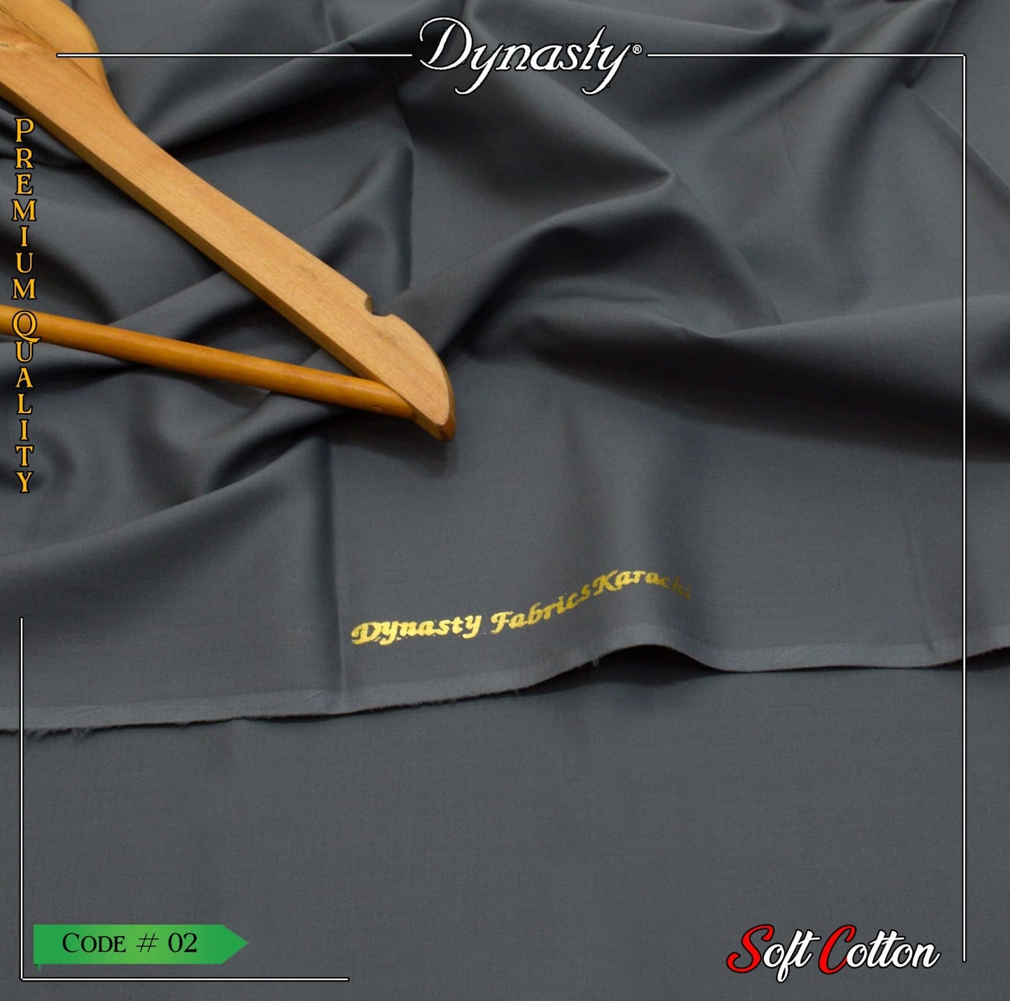 Dynasty Soft Cotton Unstitched Mens Suit