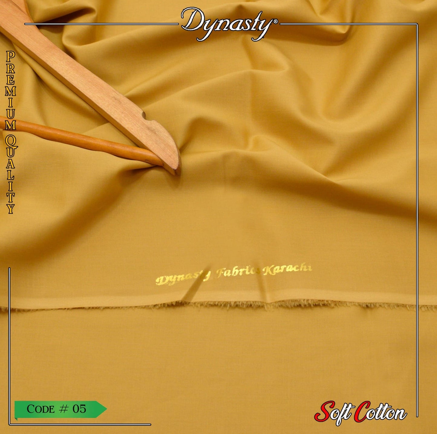 Dynasty Soft Cotton Unstitched Mens Suit