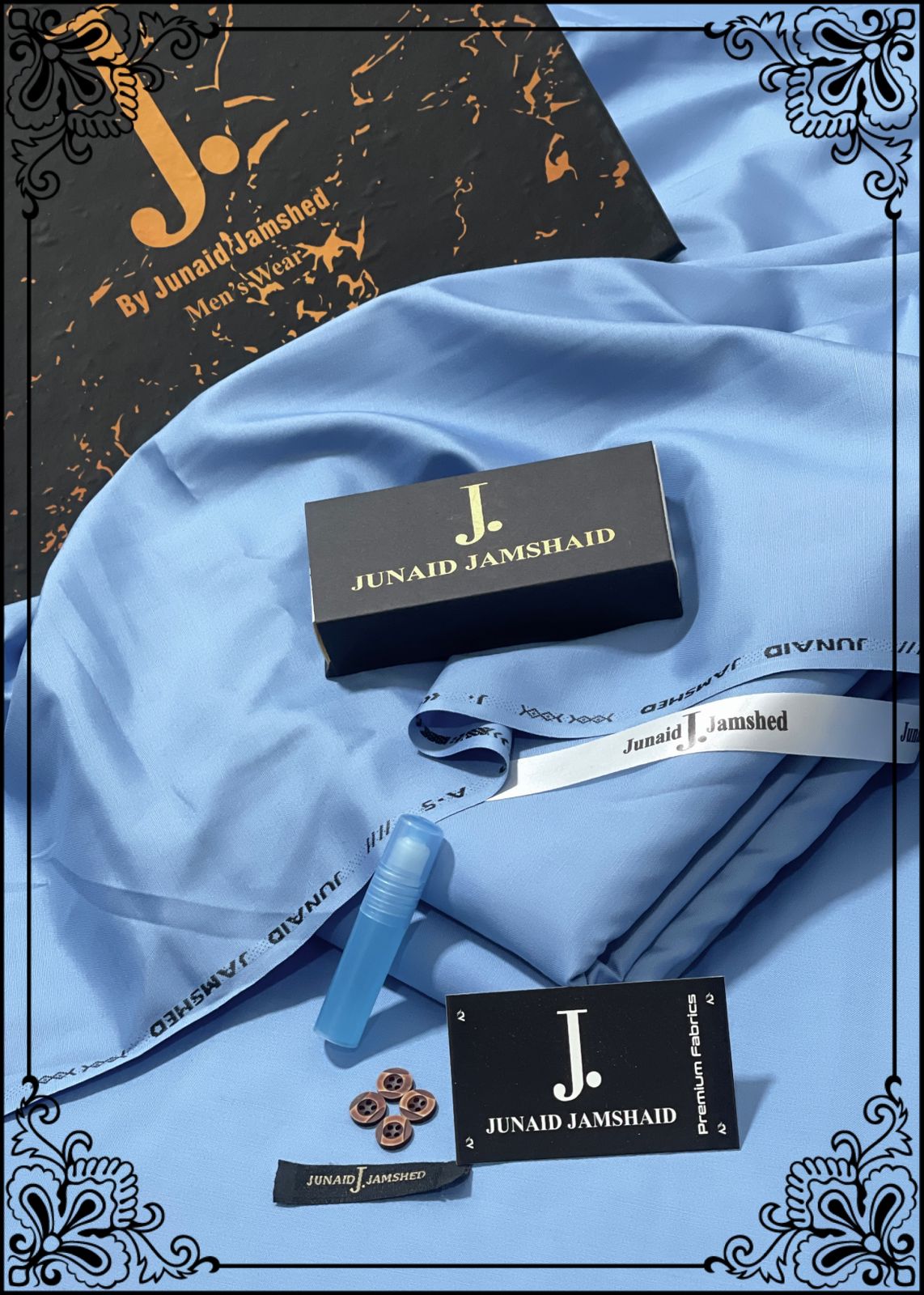 J. Boski Wash & Wear Unstitched Mens Suit