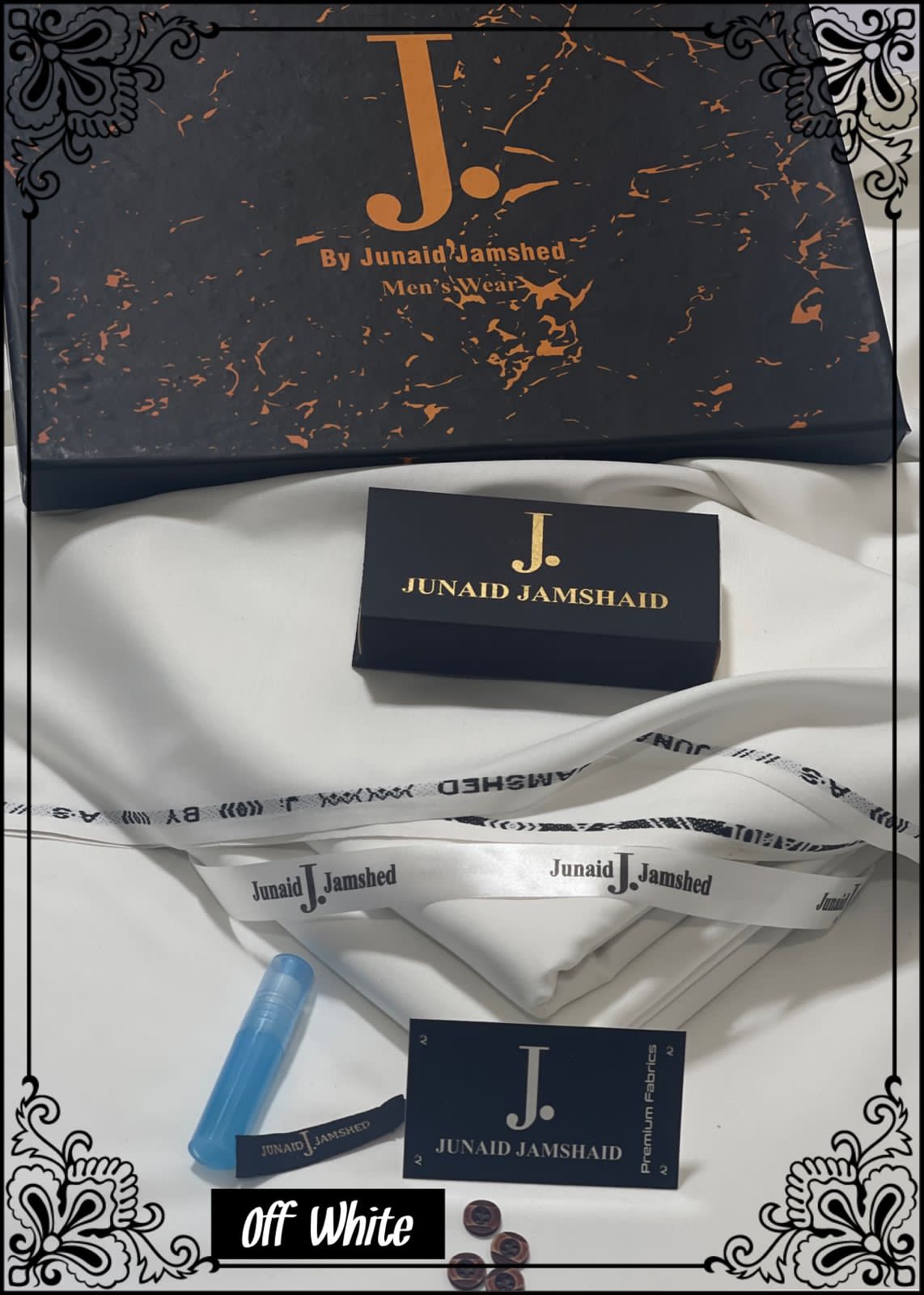 J. Boski Wash & Wear Unstitched Mens Suit