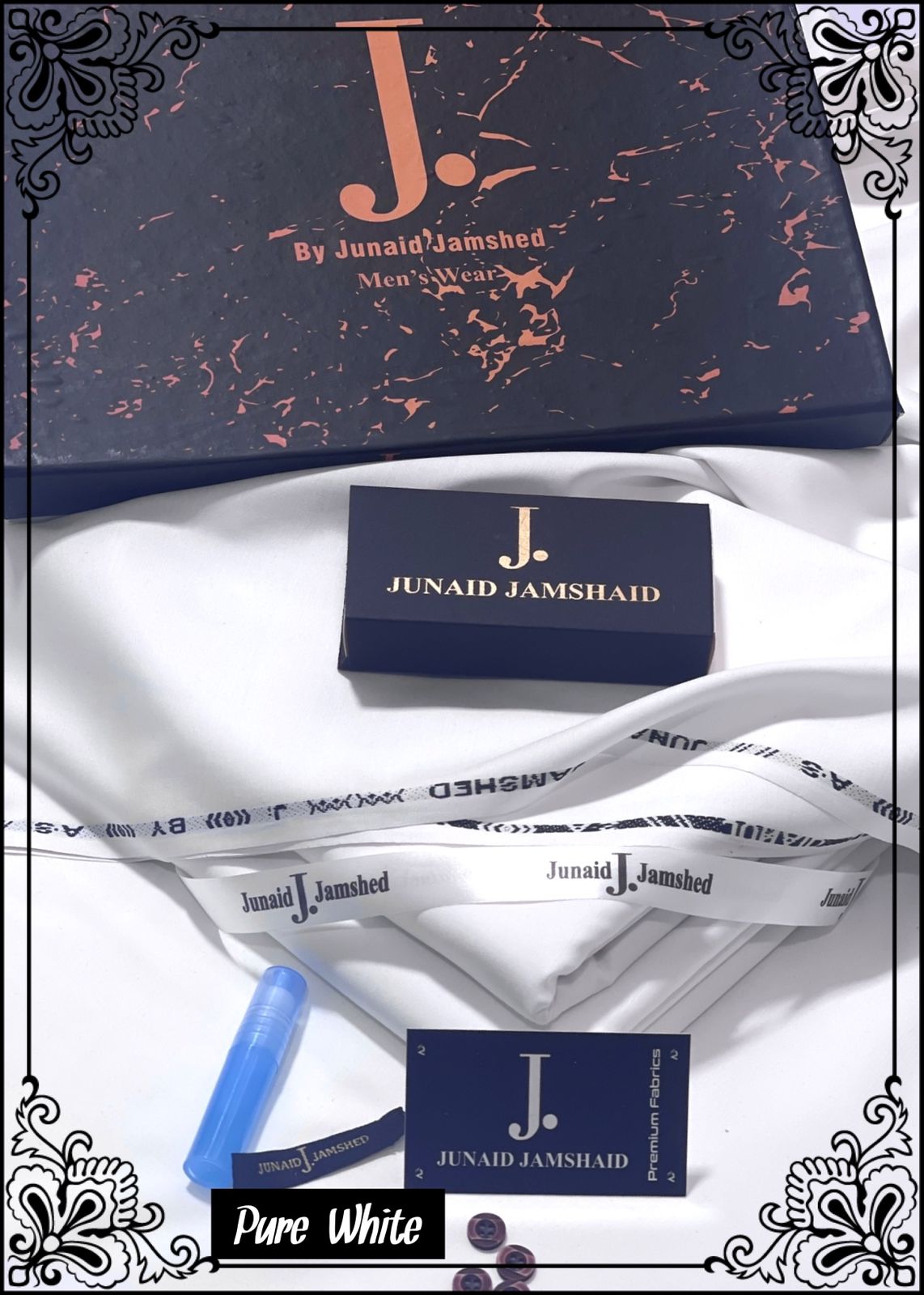 J. Boski Wash & Wear Unstitched Mens Suit