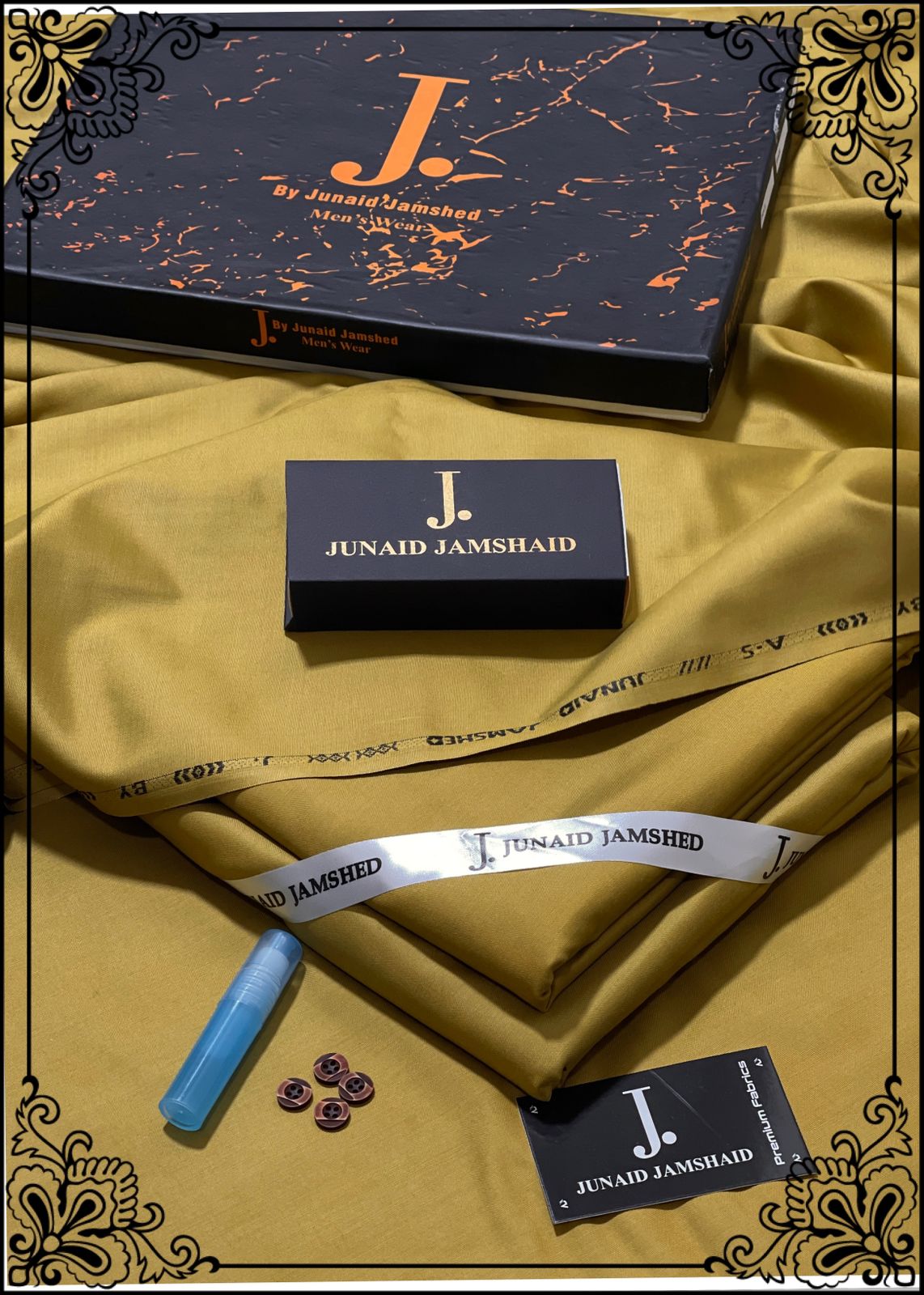 J. Boski Wash & Wear Unstitched Mens Suit