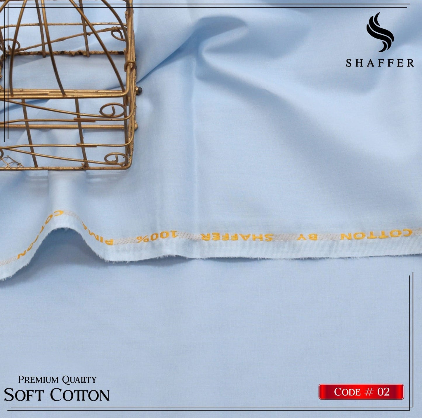 Shaffer By Grace Soft Cotton Unstitched Mens Suit