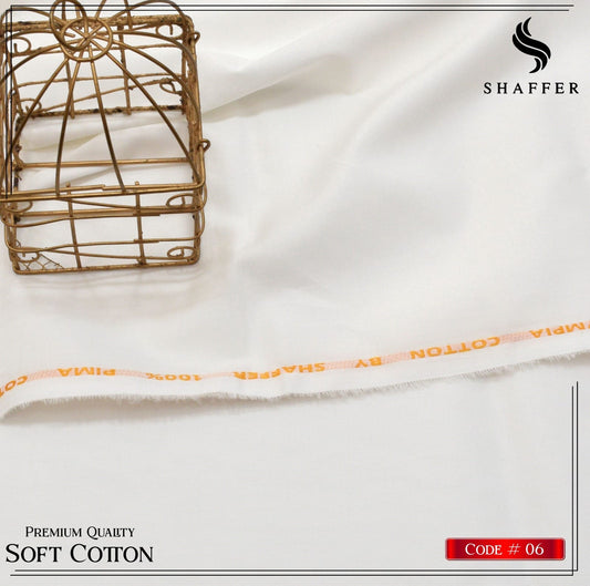Shaffer By Grace Soft Cotton Unstitched Mens Suit