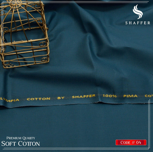 Shaffer By Grace Soft Cotton Unstitched Mens Suit