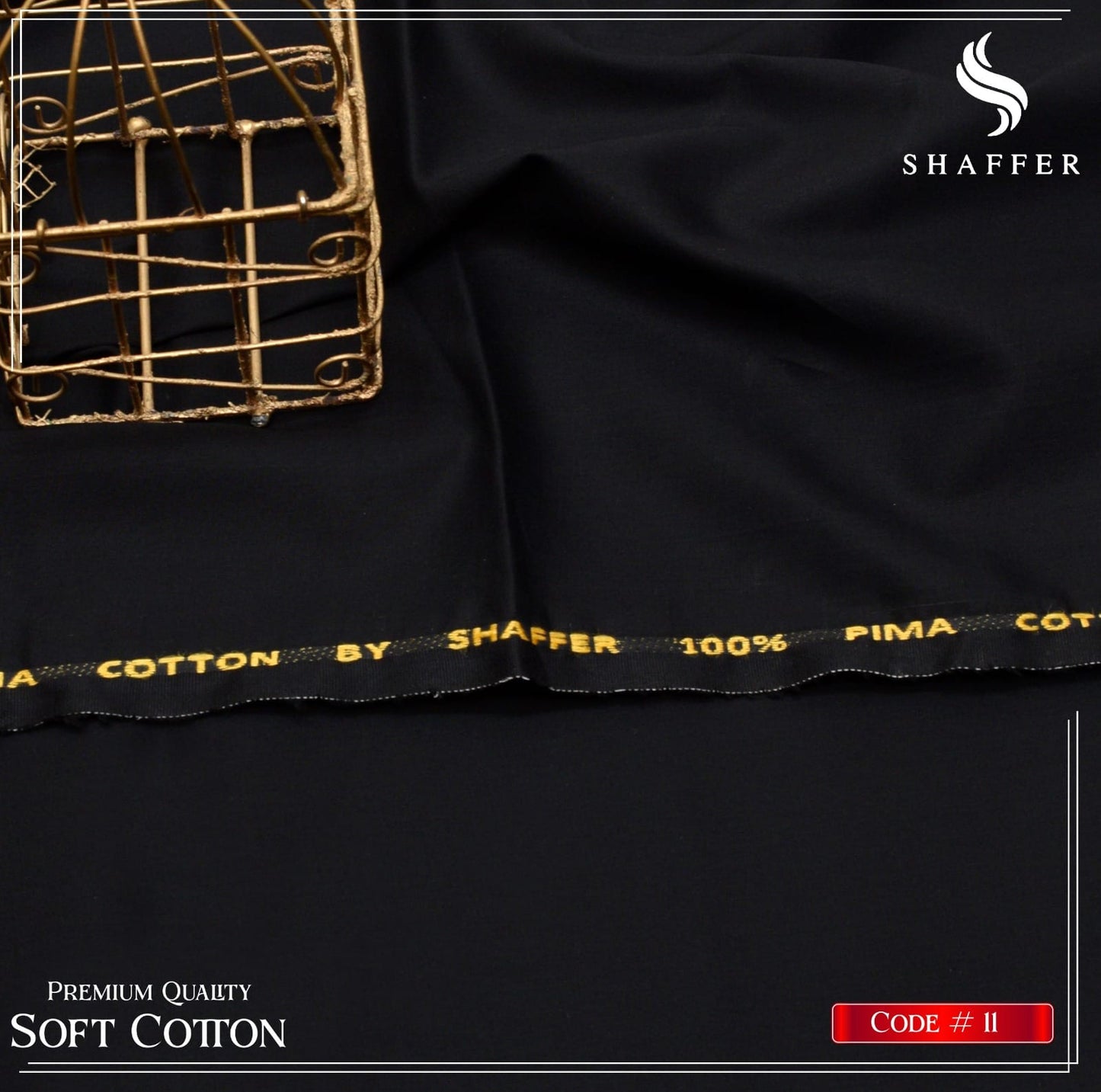 Shaffer By Grace Soft Cotton Unstitched Mens Suit