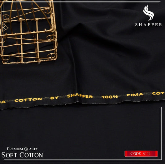 Shaffer By Grace Soft Cotton Unstitched Mens Suit