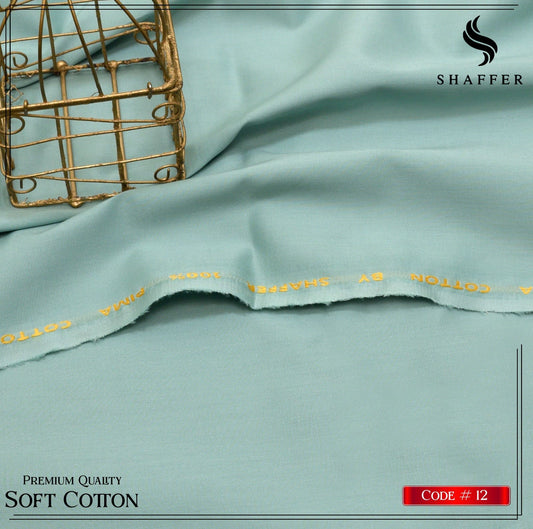 Shaffer By Grace Soft Cotton Unstitched Mens Suit
