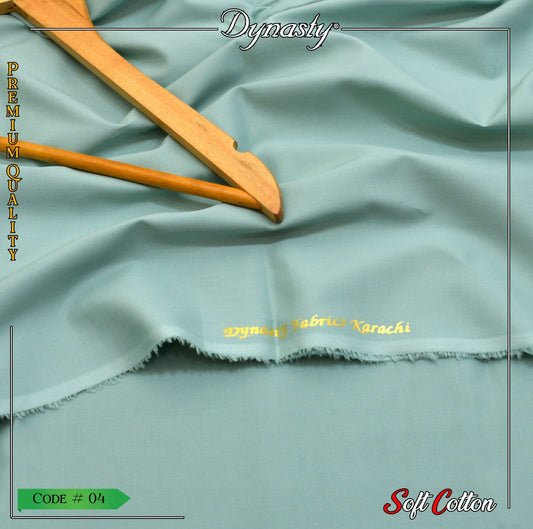 Dynasty Soft Cotton Unstitched Mens Suit
