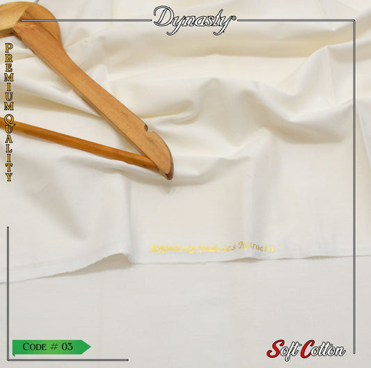 Dynasty Soft Cotton Unstitched Mens Suit