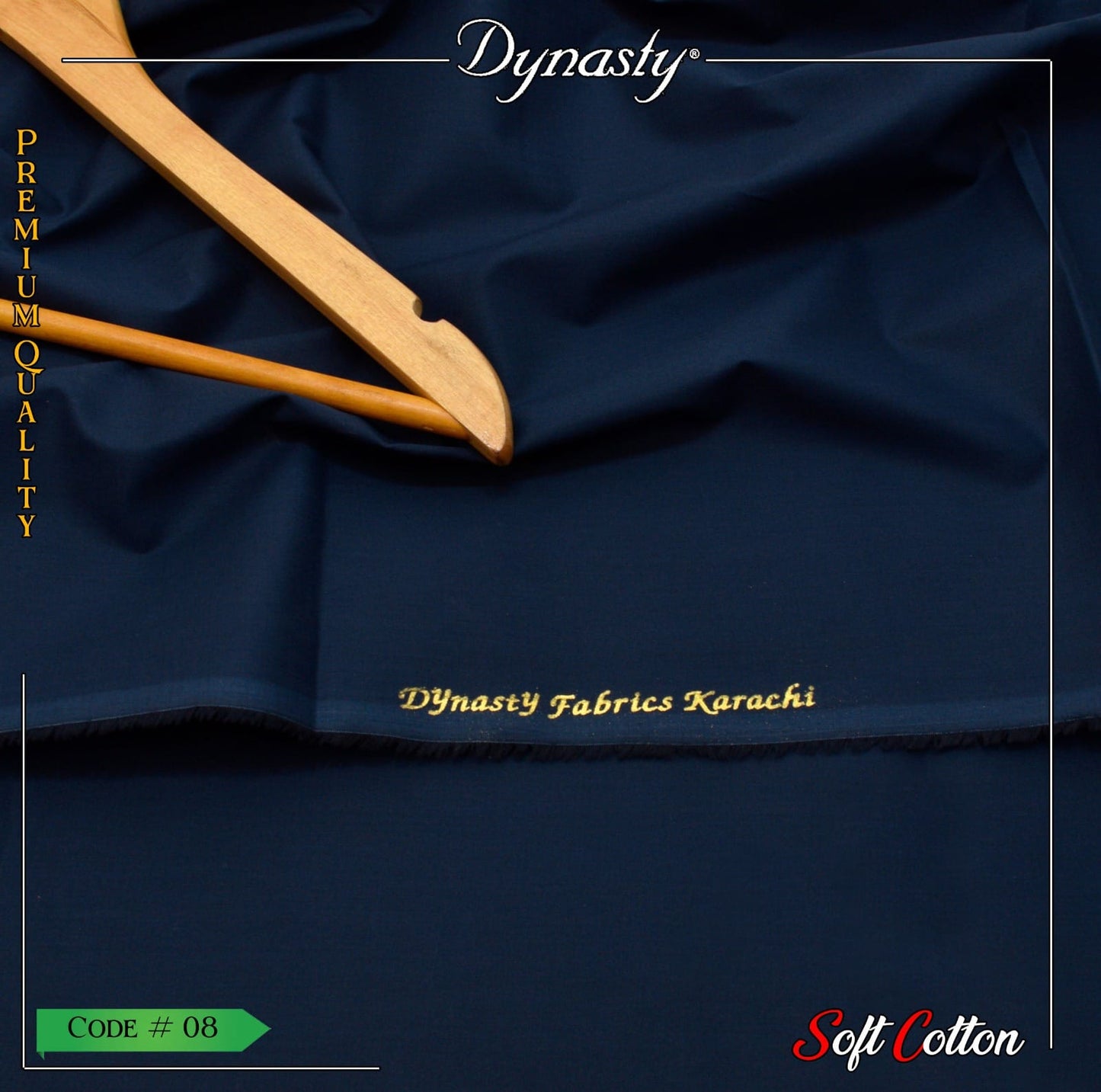 Dynasty Soft Cotton Unstitched Mens Suit