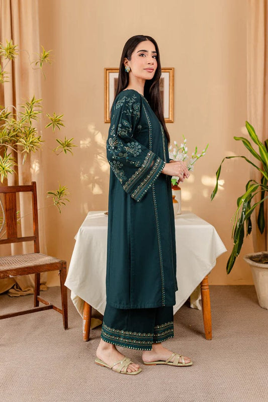 Batik 2Pc Heavy Embroidered Suit