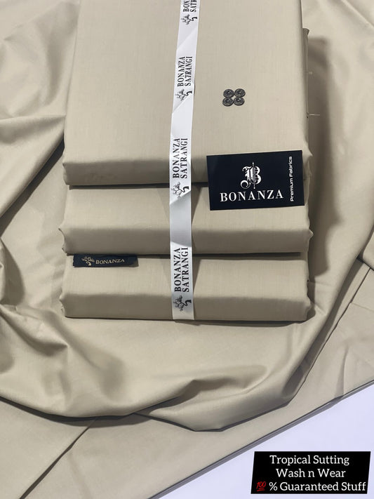 Bonanza Wash & Wear Unstitched Mens Suit