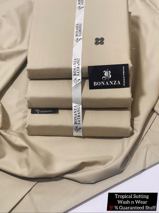 Bonanza Wash & Wear Unstitched Mens Suit