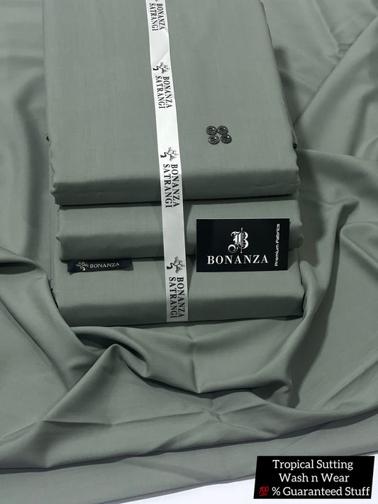 Bonanza Wash & Wear Unstitched Mens Suit