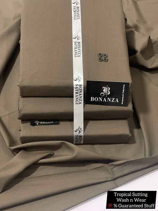 Bonanza Wash & Wear Unstitched Mens Suit