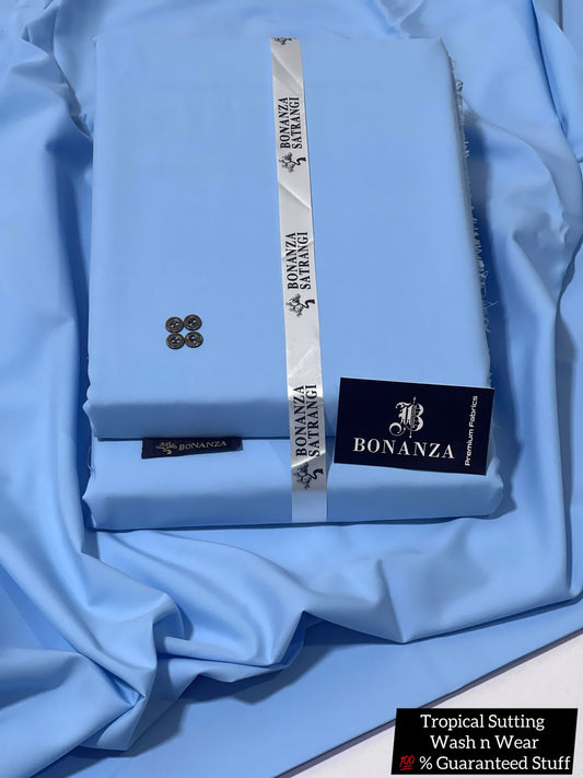 Bonanza Wash & Wear Unstitched Mens Suit