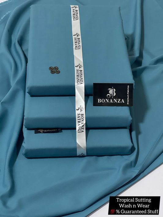 Bonanza Wash & Wear Unstitched Mens Suit