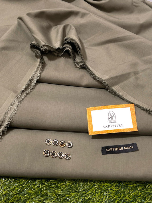 Sapphire Wash & Wear Unstitched Mens Suit