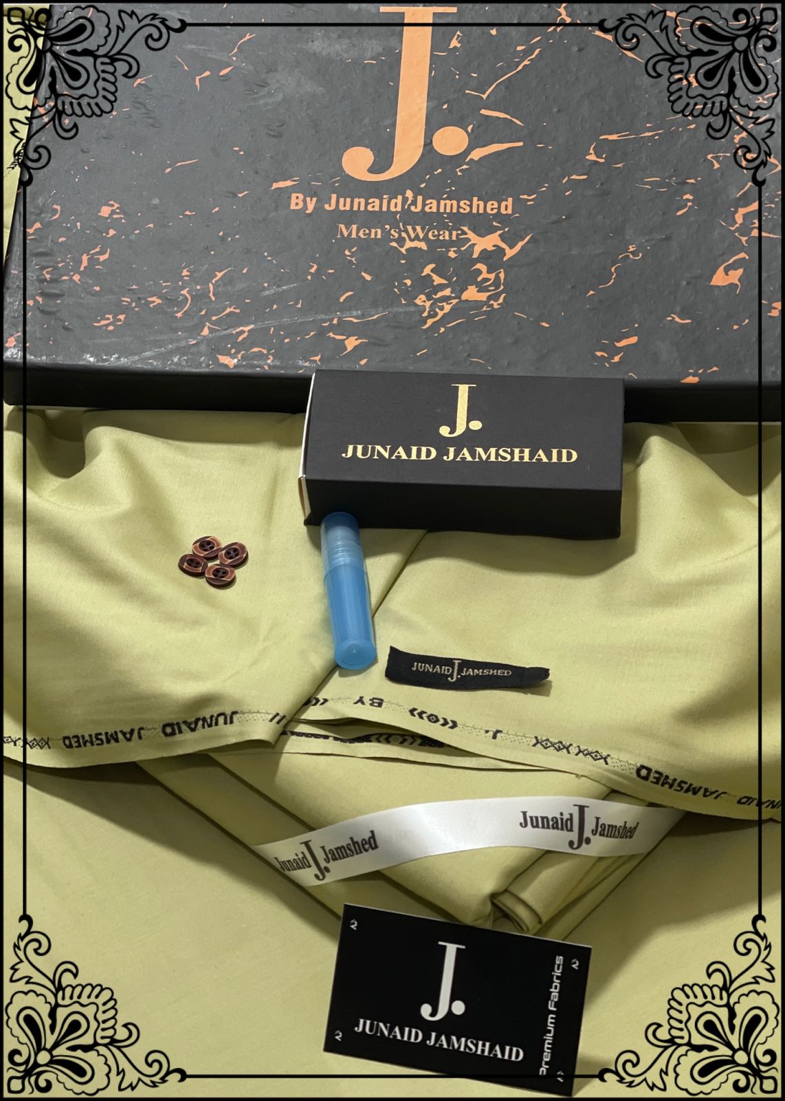 J. Boski Wash & Wear Unstitched Mens Suit