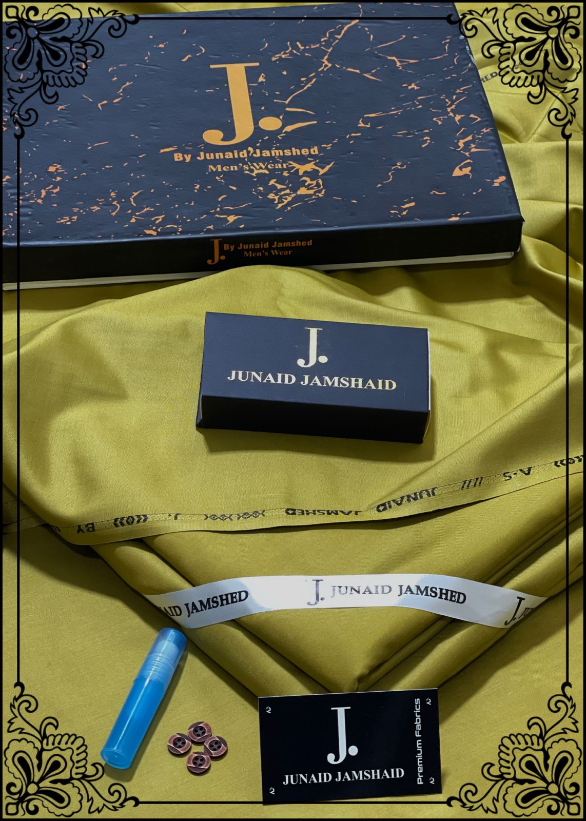 J. Boski Wash & Wear Unstitched Mens Suit