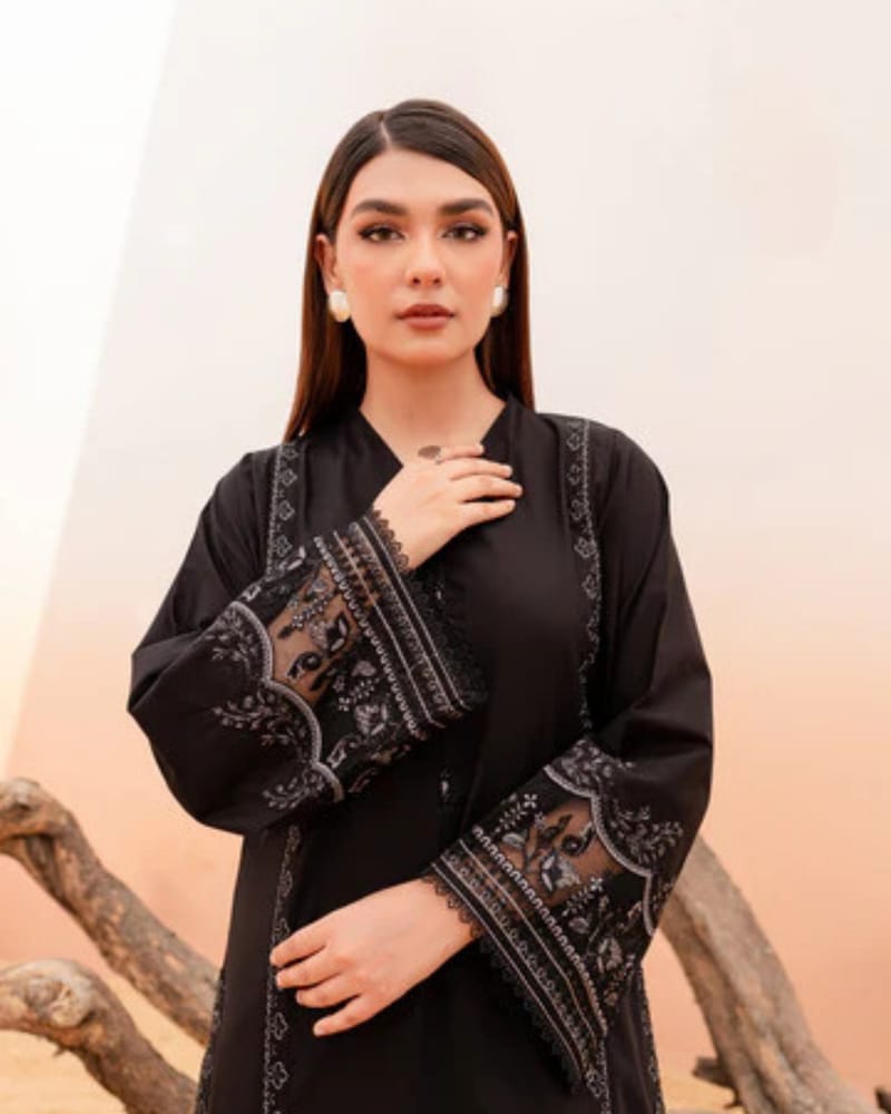 Azure 2Pc Embroidered Lawn Suit