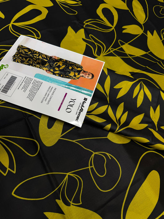 Gul Ahmad Co-ords Sets - Digital Printed Shirt & Trouser with Original Stamp