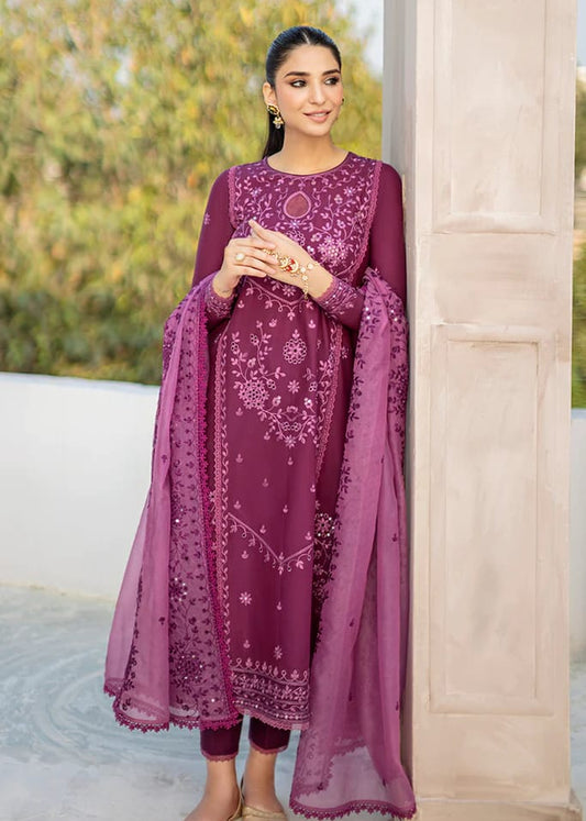 Cross Stitch Premium Chikankari Embroidered Airjet Lawn Suit