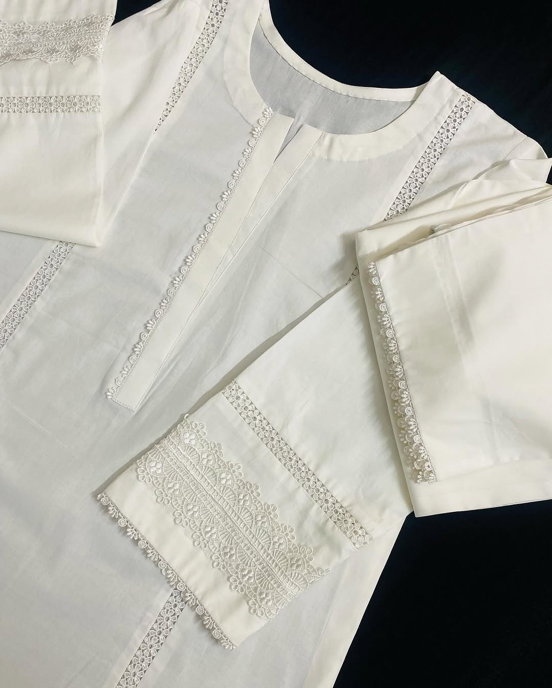 White 2Pcs Stitched Collection
